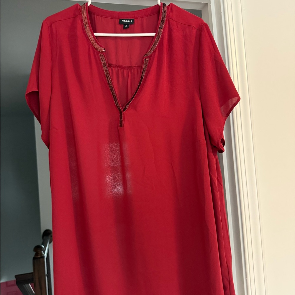 Torrid Red Women's Top